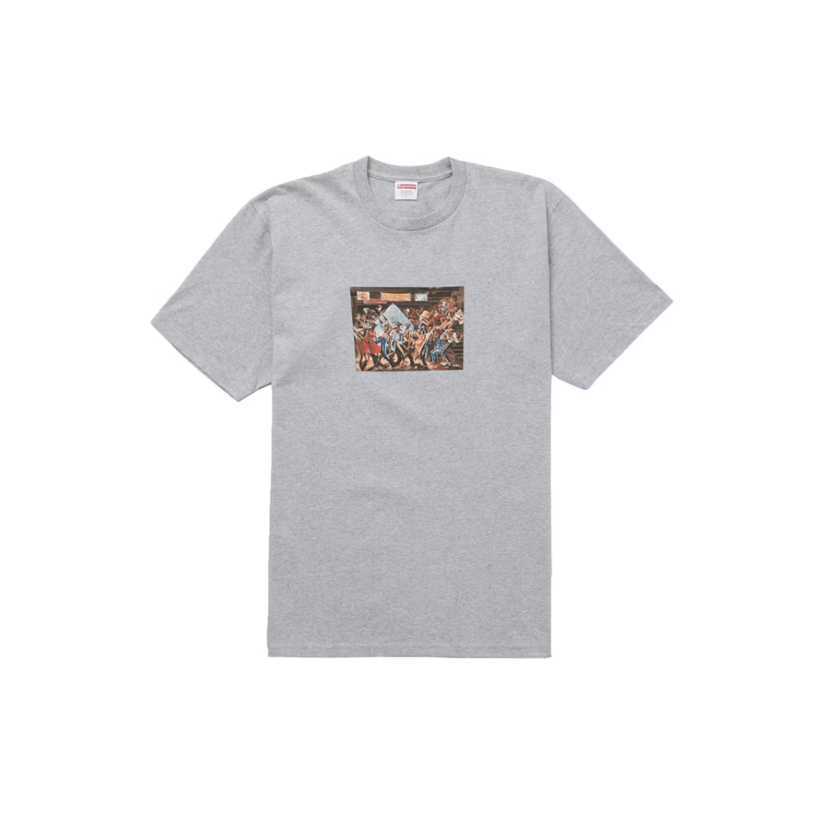 Supreme Ernie Barnes Tee Heather Grey - Lucid Soles