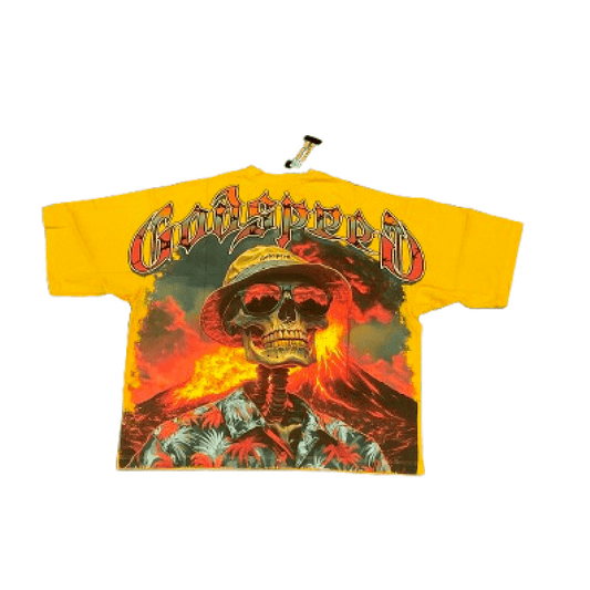 Godspeed Natural Disaster T-Shirt (Canary) - Lucid Soles