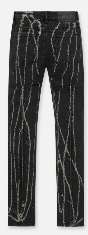 RTA Clayton Skinny Jean (Faded Black Paint) - Lucid Soles