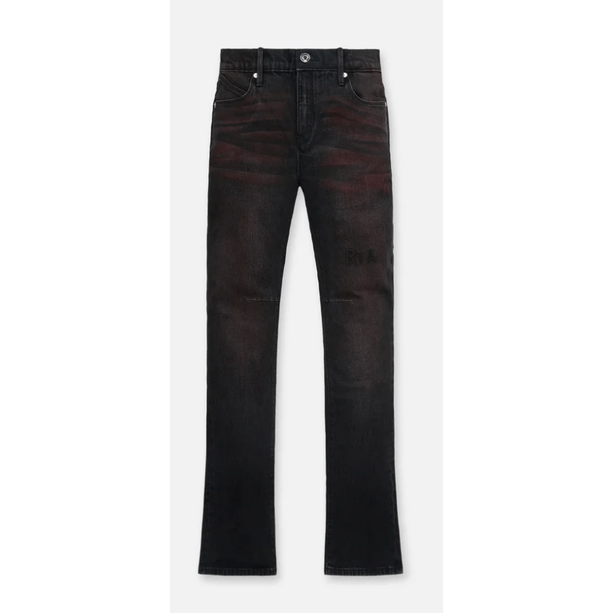 RTA Denis Skinny Jean (Black Red Glow) - Lucid Soles