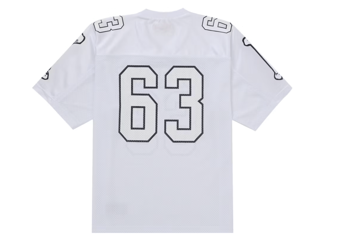 Supreme Bones Football Jersey White - Lucid Soles