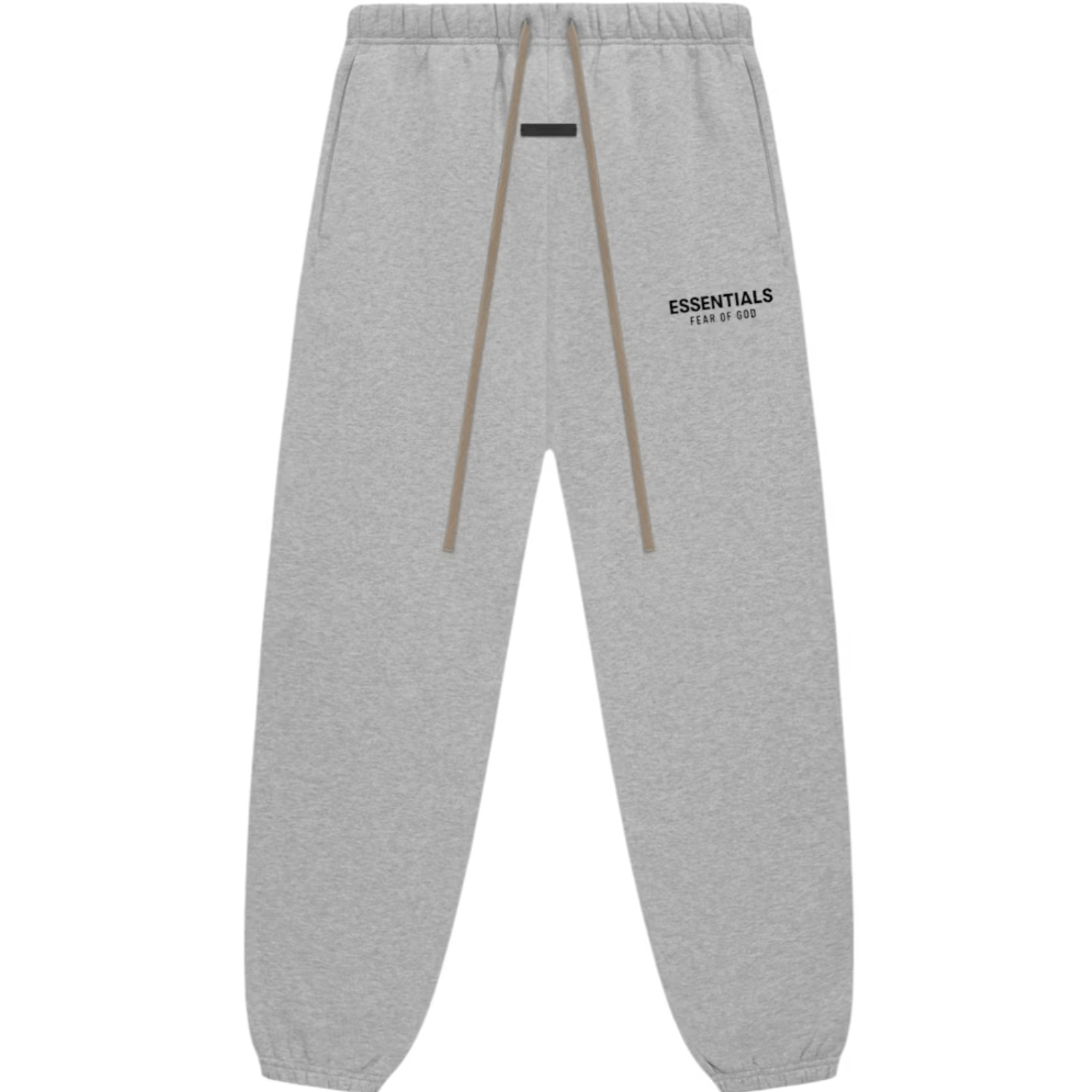 Fear of God Essentials Sweatpants FW24 Light Heather Gray - Lucid Soles