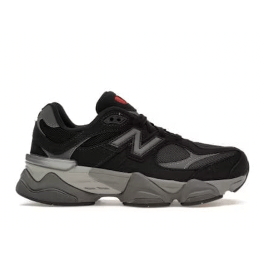 New Balance 9060 Black Grey (GS) - Lucid Soles