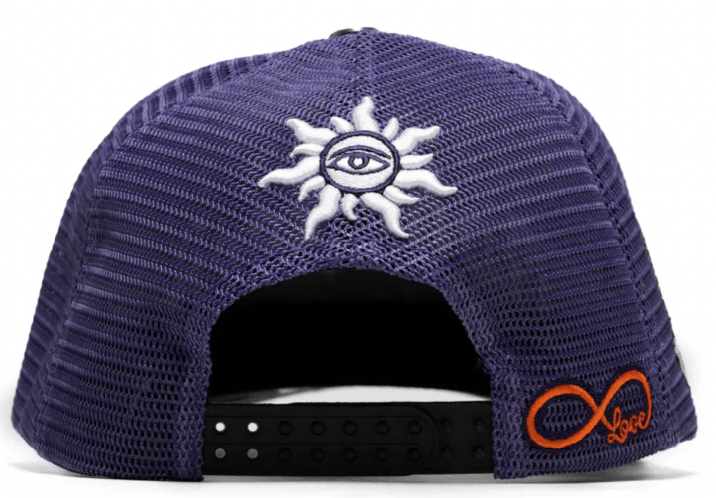 Godspeed Forever Trucker Hat (Purple/Black) - Lucid Soles