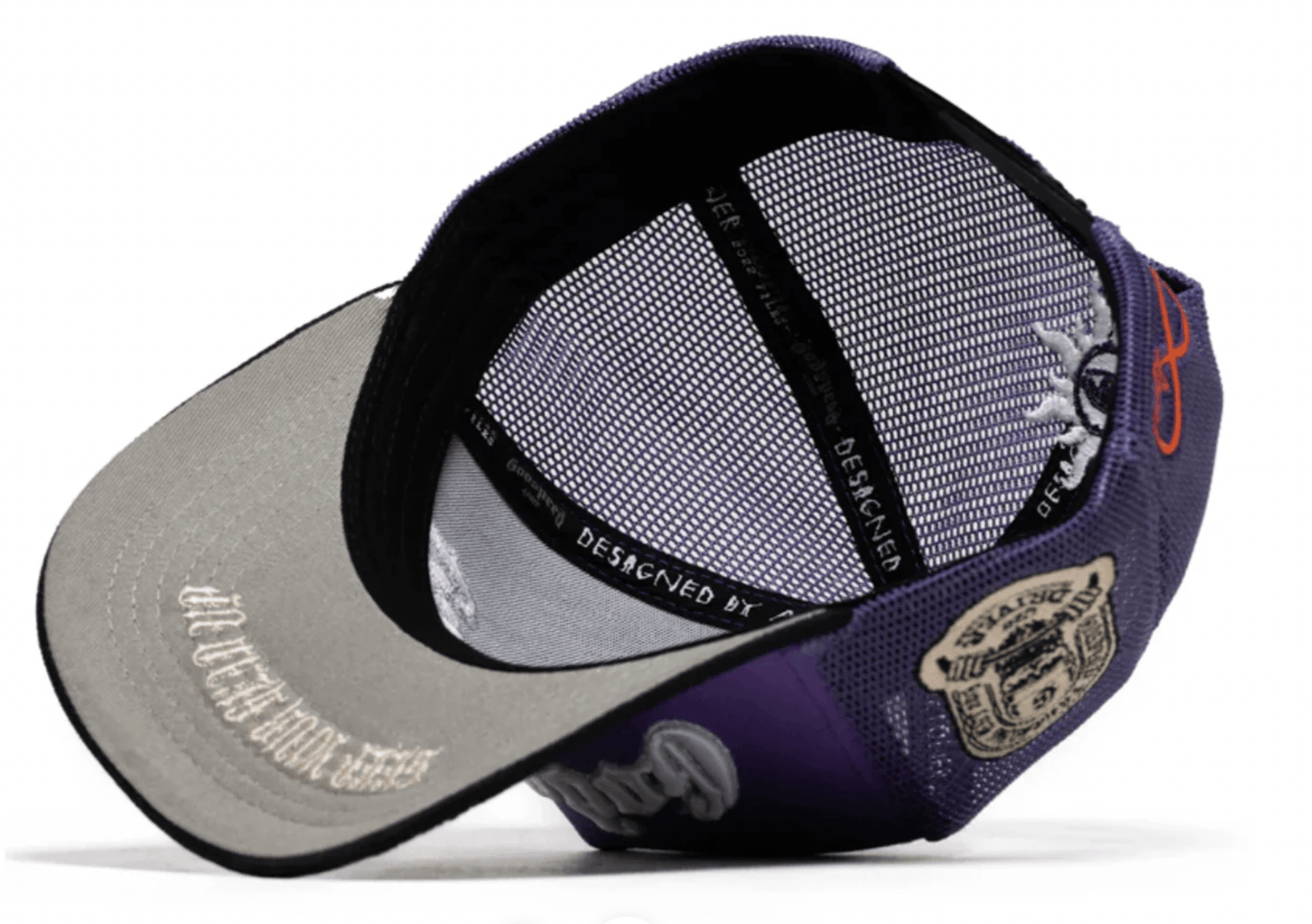 Godspeed Forever Trucker Hat (Purple/Black) - Lucid Soles
