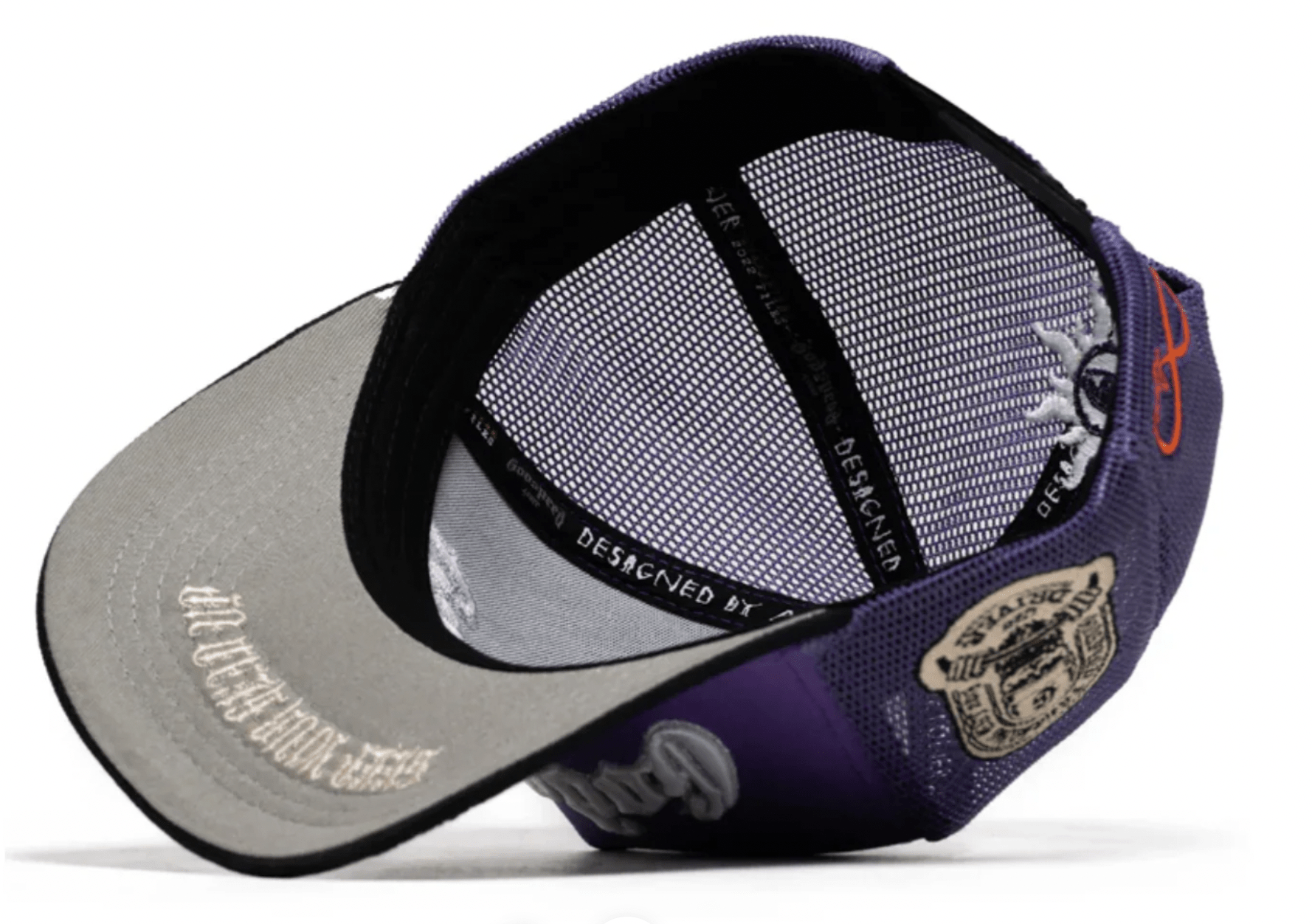 Godspeed Forever Trucker Hat (Purple/Black) - Lucid Soles