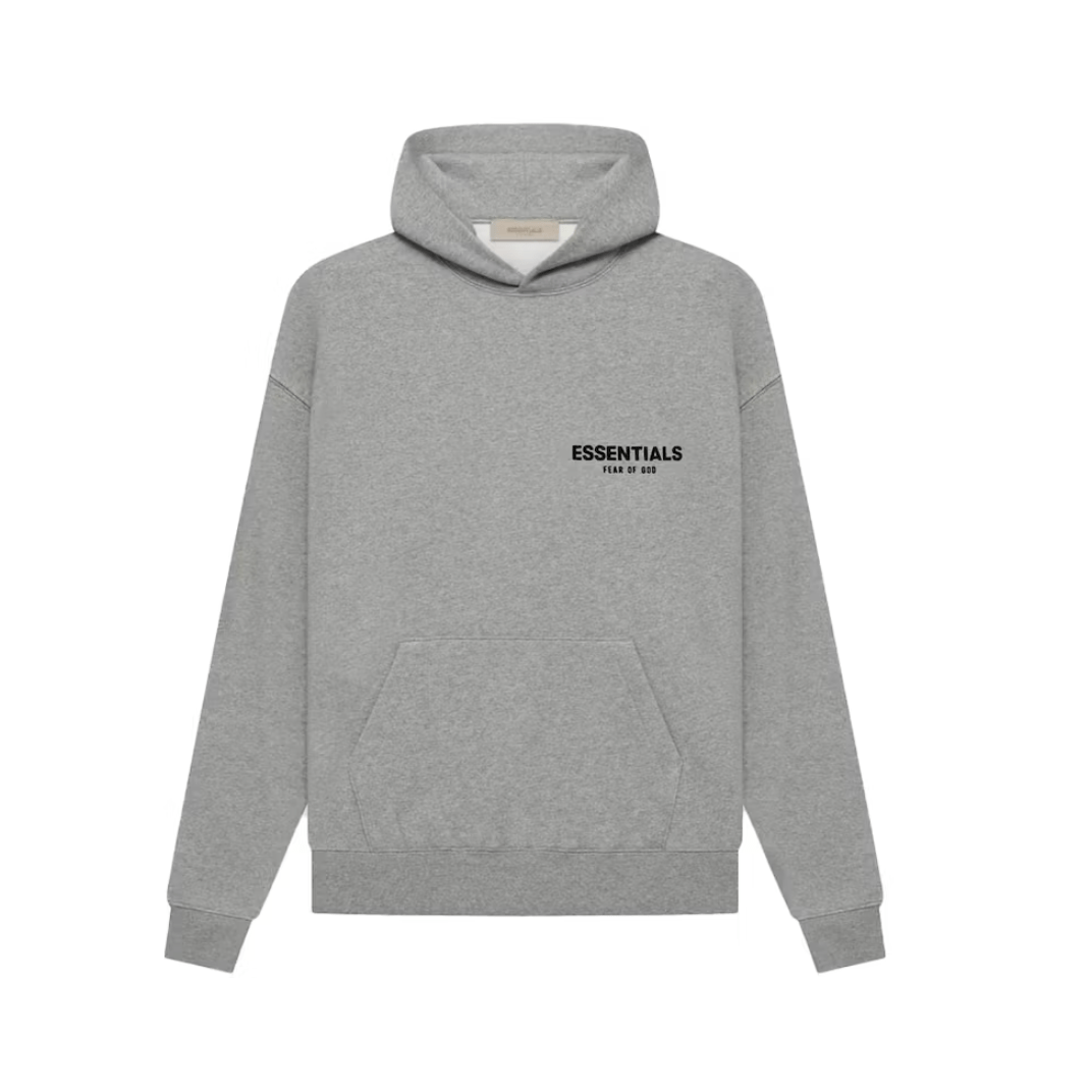 Fear of God Essentials SS22 Hoodie (Dark Oatmeal) - Lucid Soles