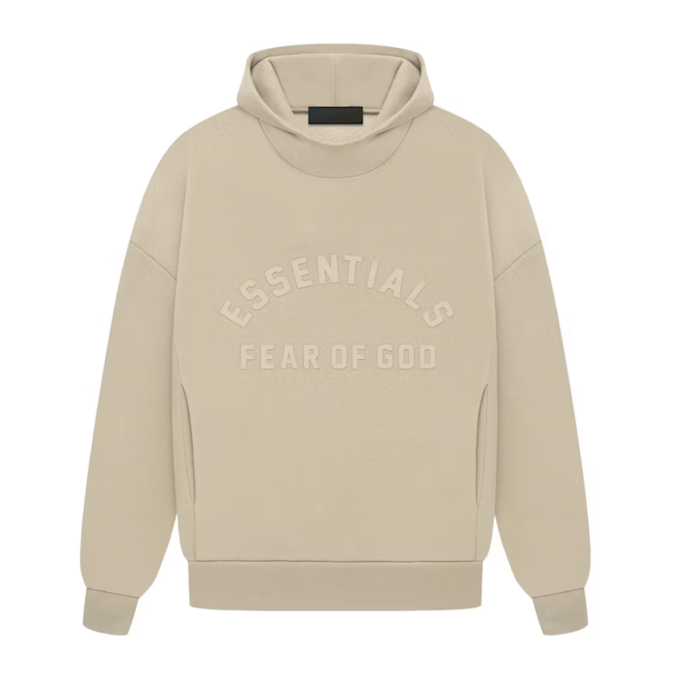 Fear of God Essentials Hoodie (Dusty Beige) - Lucid Soles