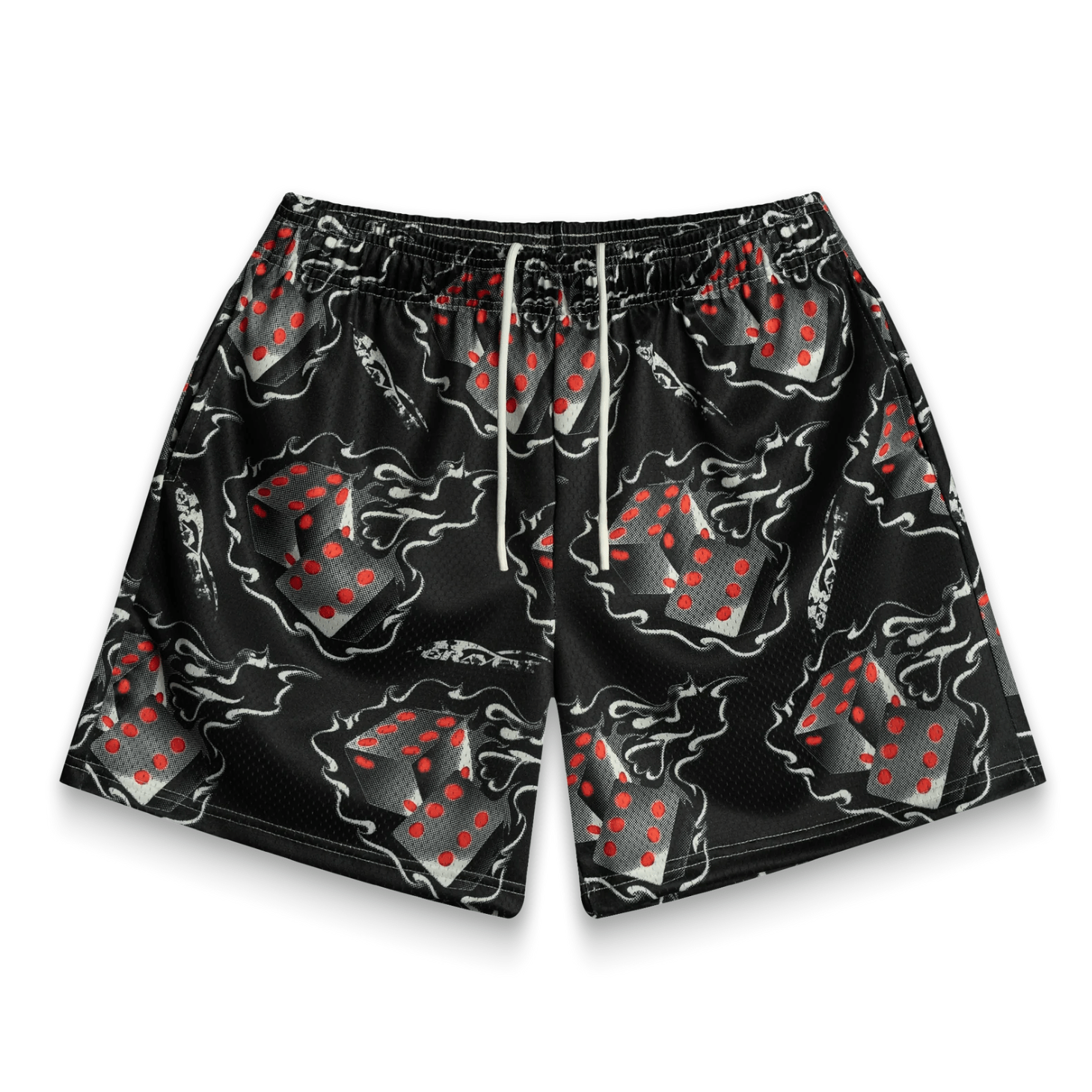 Bravest Studios Dice Shorts (Black) - Lucid Soles