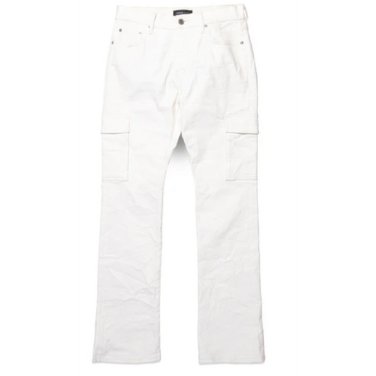 Purple Brand Patent Film Cargo White