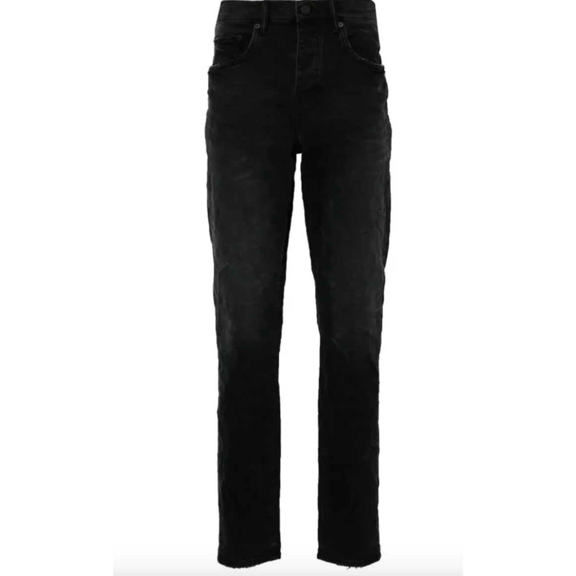 Purple Supernova Straight - Leg Jeans "Black" - Lucid Soles