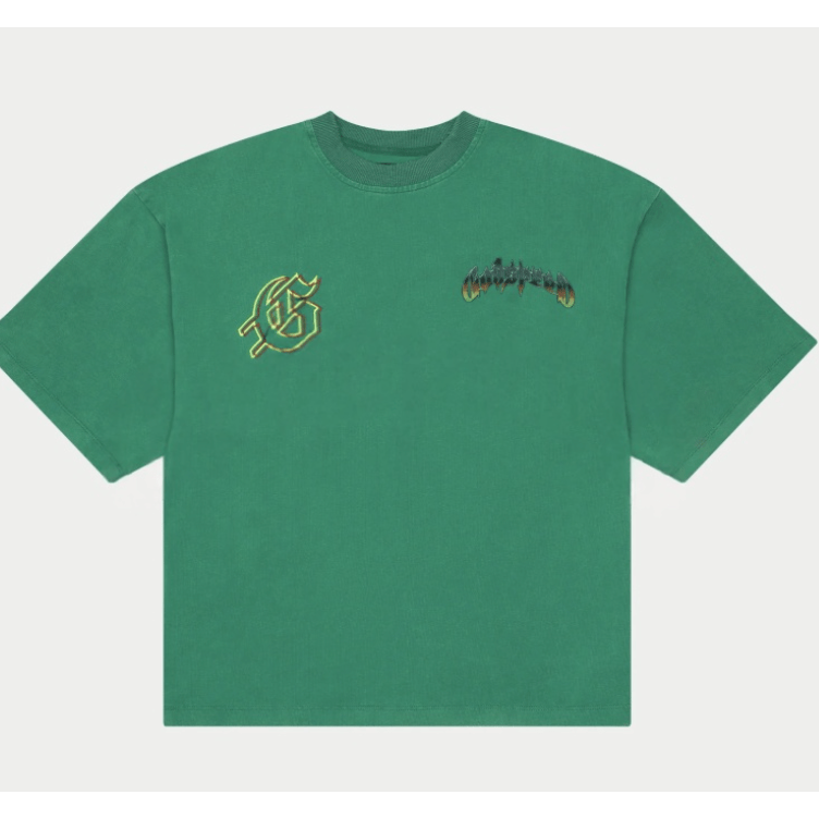 Godspeed Biker Nation Tee (Green) - Lucid Soles