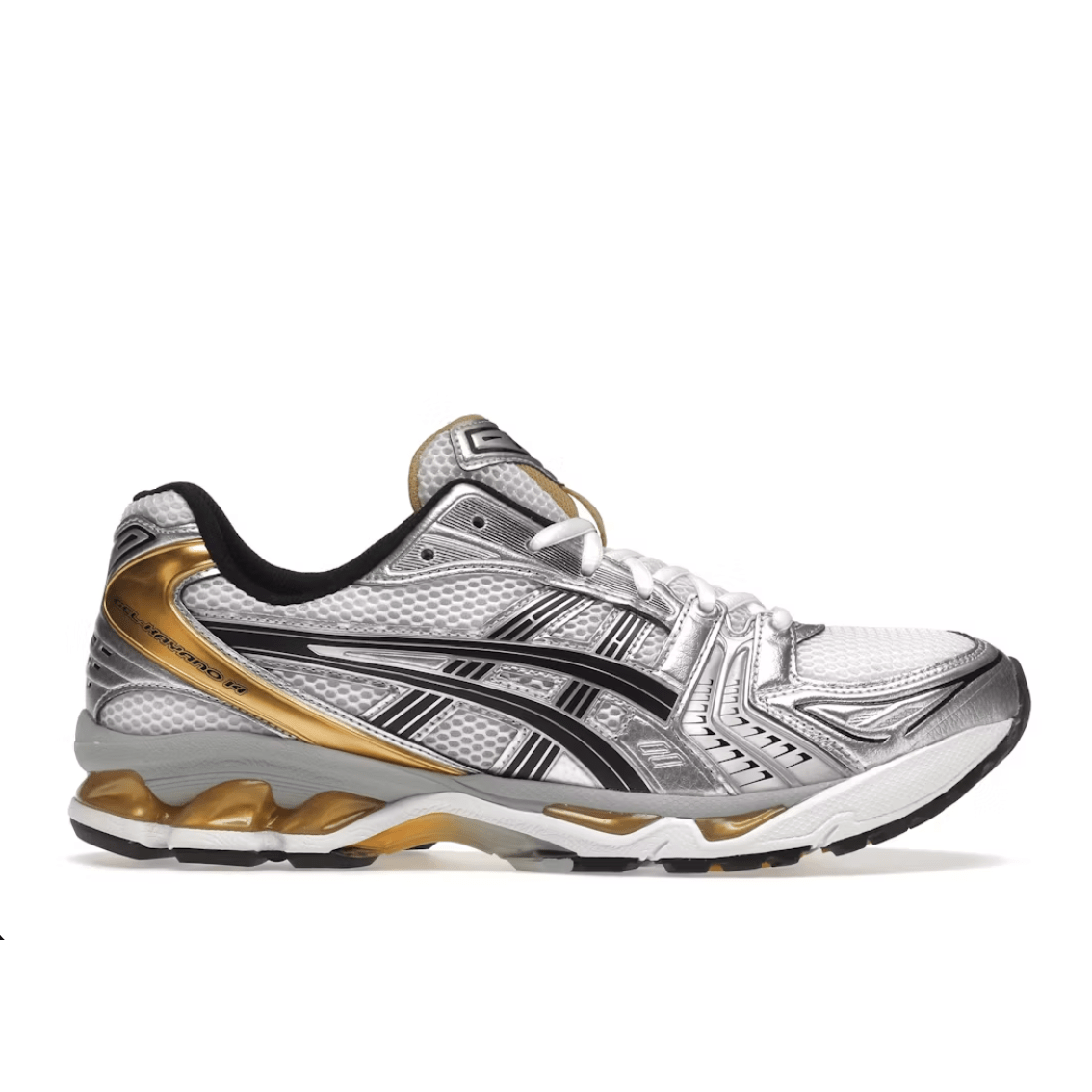 ASICS GEL - KAYANO 14 "WHITE PURE GOLD" - Lucid Soles