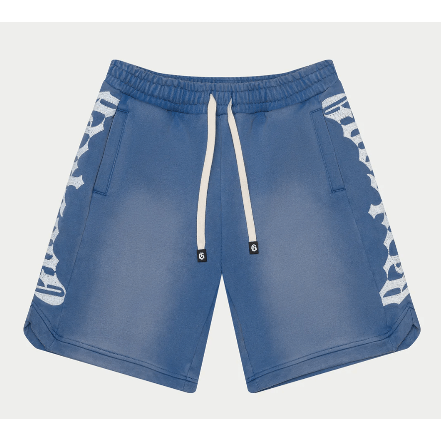 Godspeed Courtside Shorts Sun Faded (Blue) - Lucid Soles