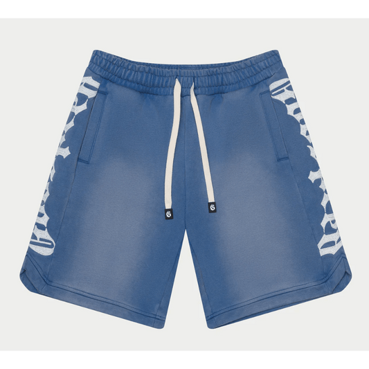 Godspeed Courtside Shorts Sun Faded (Blue) - Lucid Soles