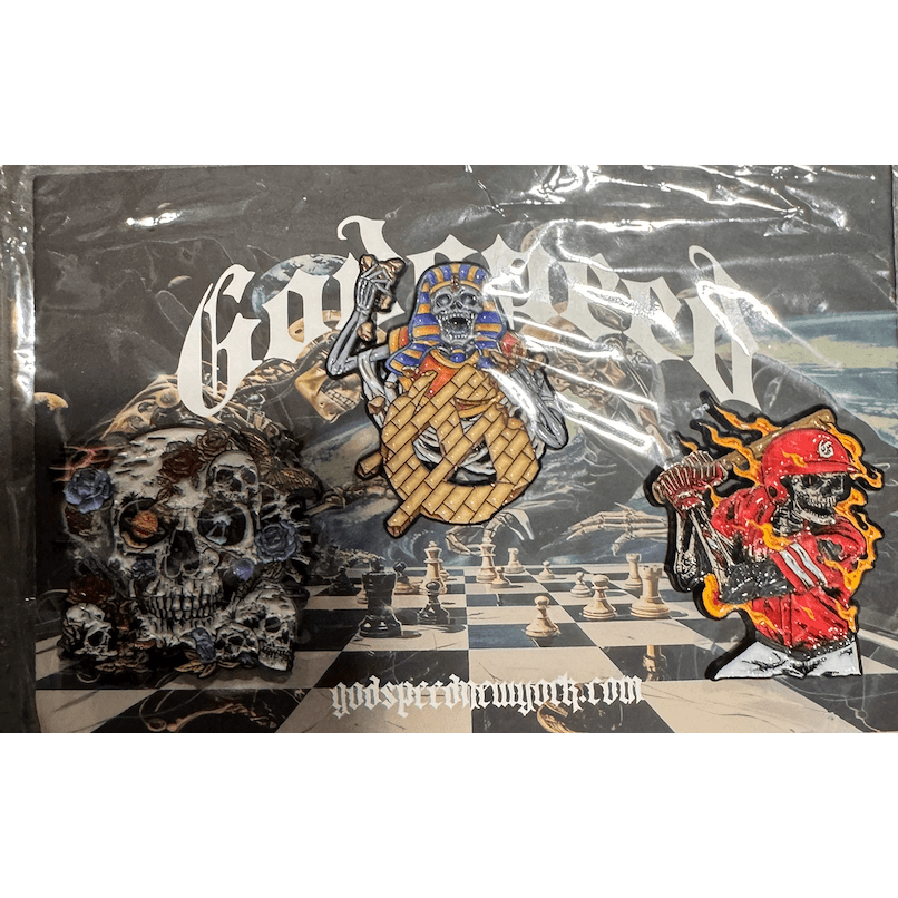 Godspeed Pyramid Pins - Lucid Soles