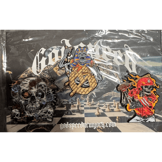 Godspeed Pyramid Pins - Lucid Soles