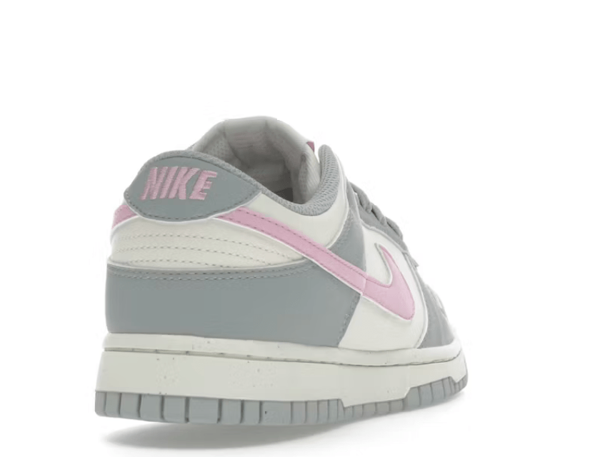 Nike Dunk Low Next Nature Light Smoke Grey Pink Rise (Women's) - Lucid Soles