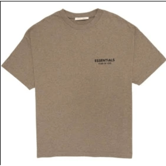 Fear of God Essentials Classic Short Sleeve Tee SS25 (Homestead Heather) - Lucid Soles