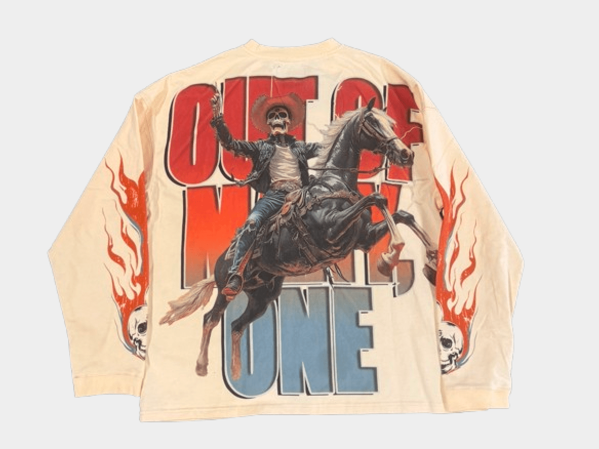 Godspeed Western Long - sleeve (Cream) - Lucid Soles