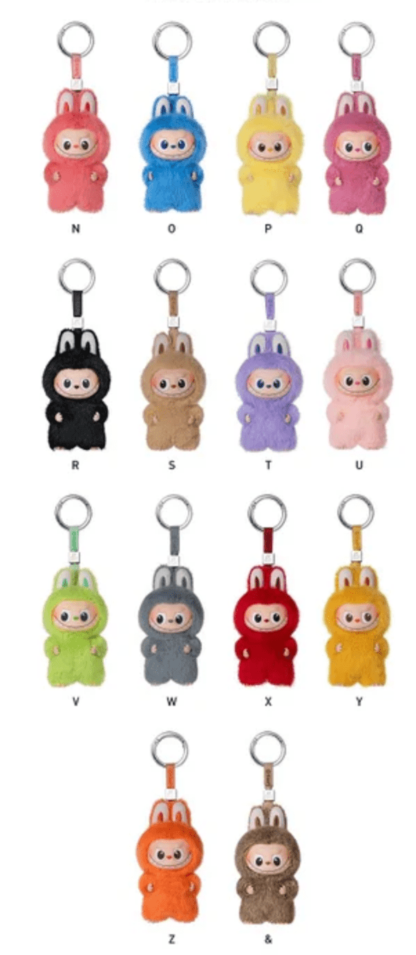 Pop Mart Labubu The Monsters Pin for Love Series Vinyl Plush Pendant (N - Z) Sealed BLIND - Lucid Soles