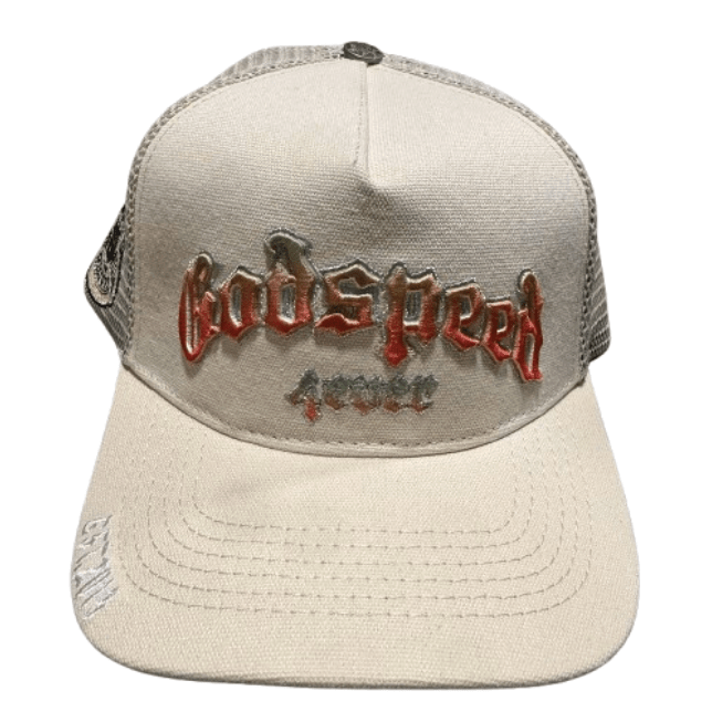 Godspeed Forever Trucker Hat (Gradient Bone) - Lucid Soles