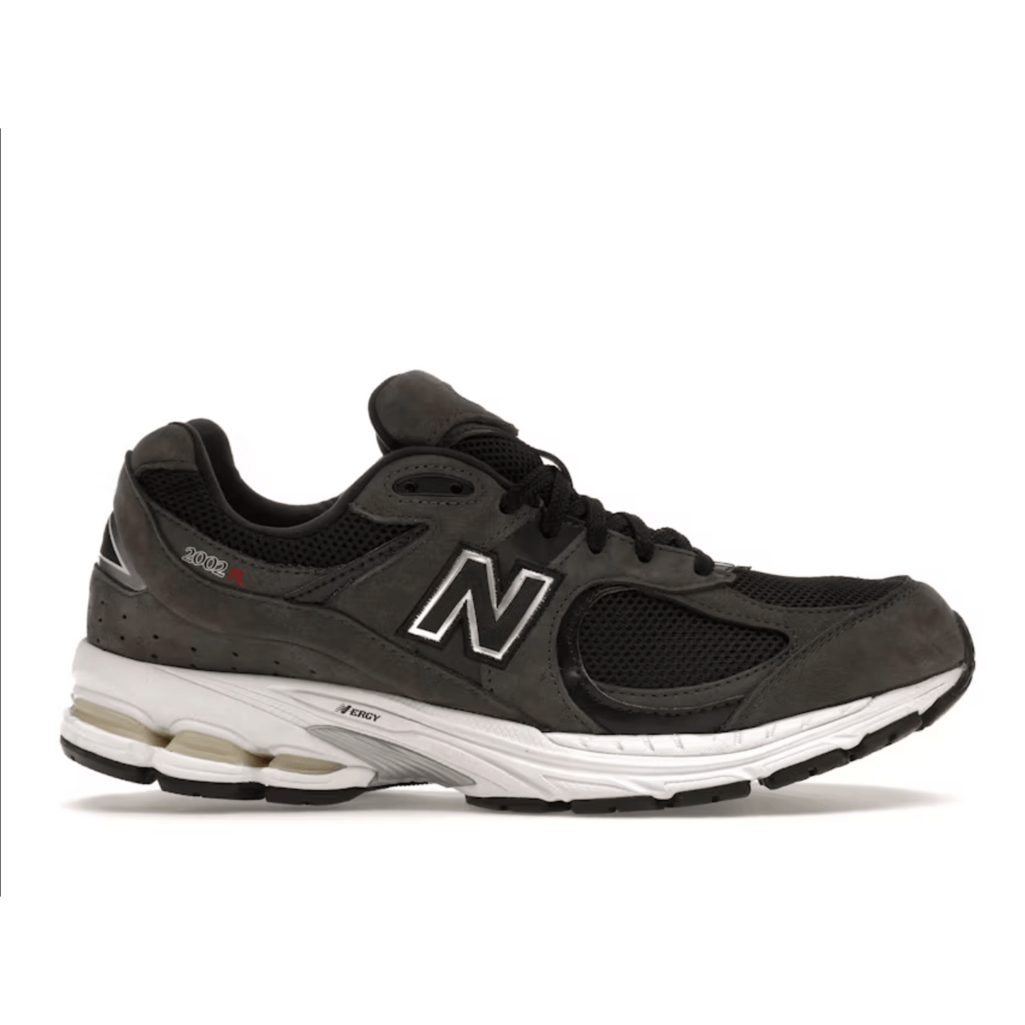 New Balance 2002R Black Grey - Lucid Soles