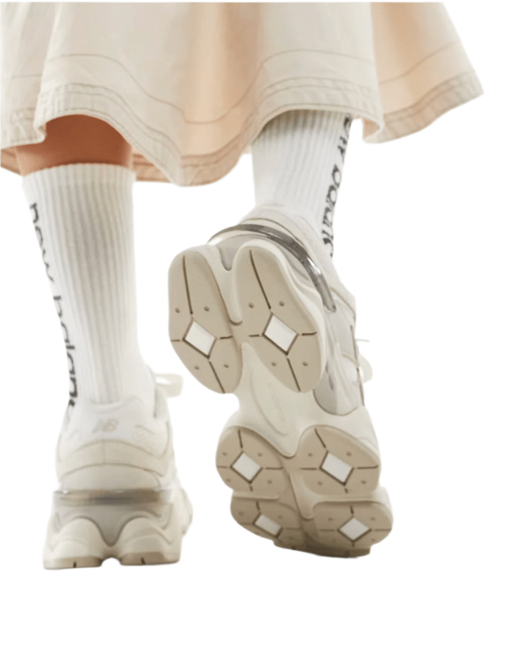 New Balance 9060 "BEIGE (RIBBON LACES)"(WOMEN) - Lucid Soles