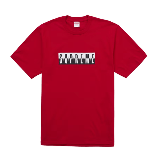 Supreme Split Tee (FW25) Red - Lucid Soles