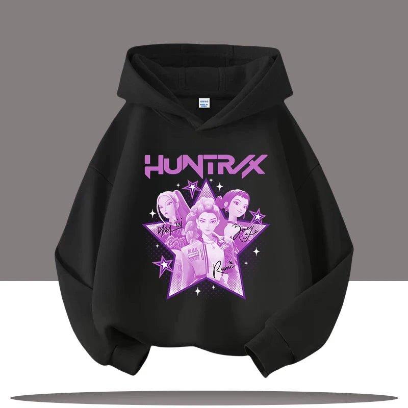 KPOP Demon Hunters Graphic Hoodies - Lucid Soles
