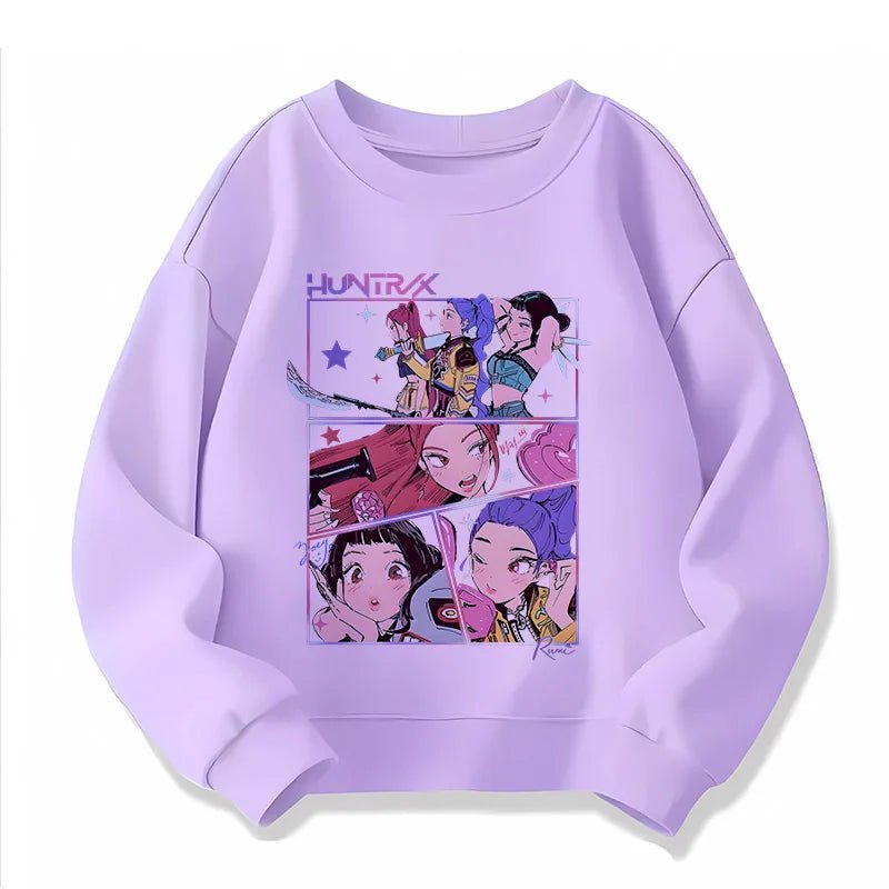 KPOP Demon Hunters Huntrix Sweatshirt - Lucid Soles