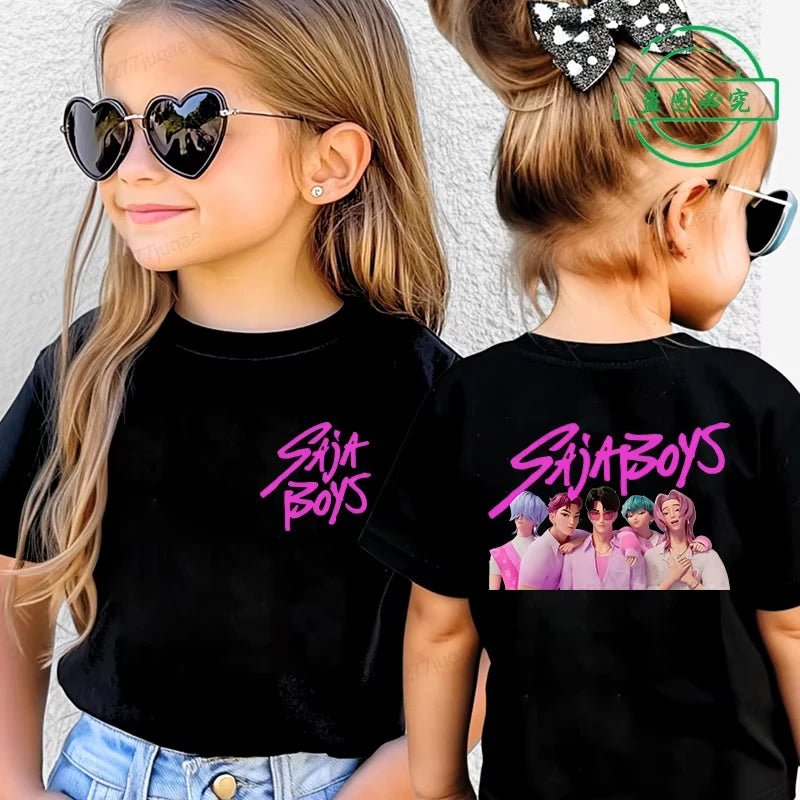 KPOP Demon Hunters Saja Boys Graphic T-Shirt - Lucid Soles