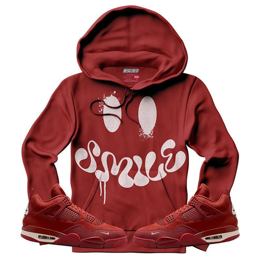 Smile (Air Jordan 4 Brick By Brick) Hoodie - Lucid Soles