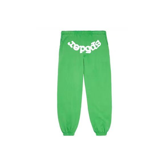 Sp5der Classic Sweatpant Slime Green - Lucid Soles