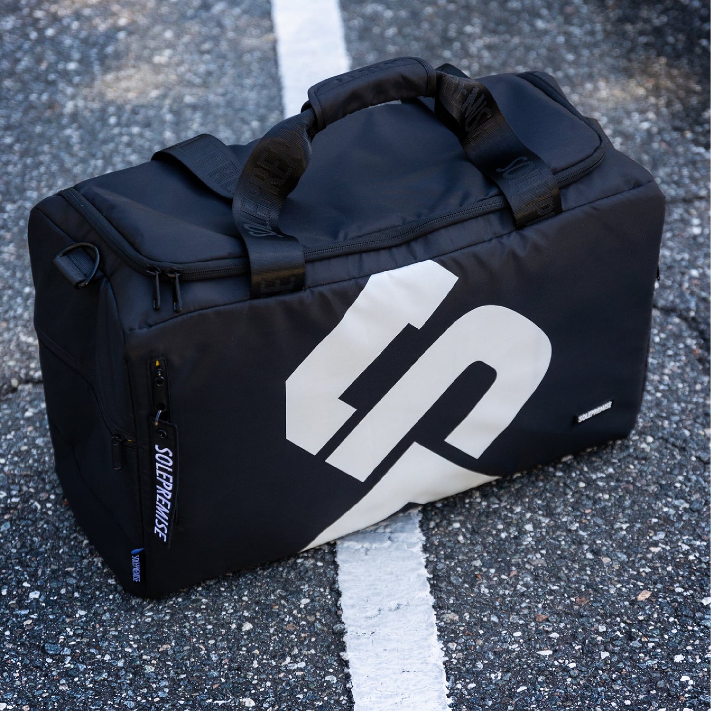 Black Sneaker Duffle - Lucid Soles
