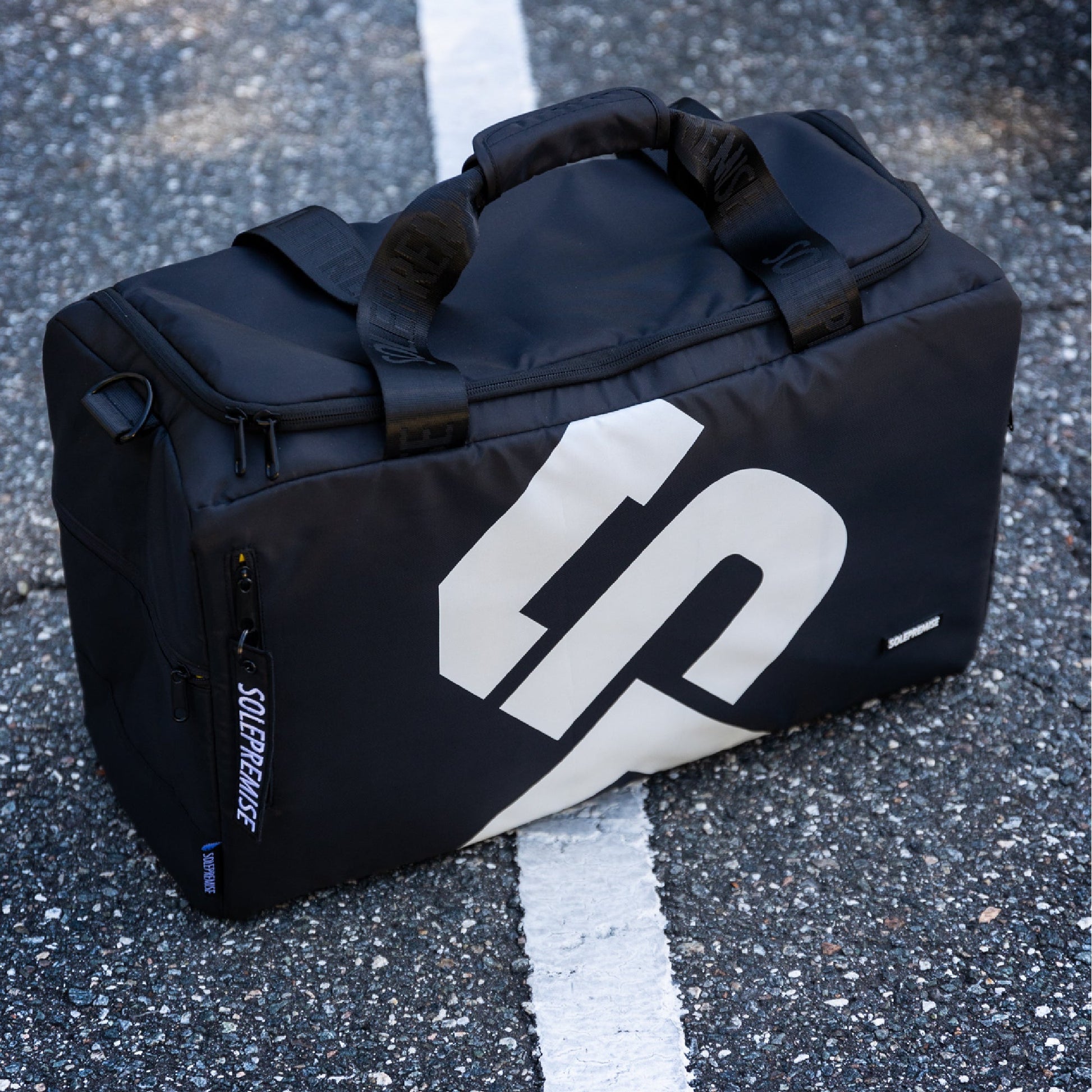 Black Sneaker Duffle - Lucid Soles