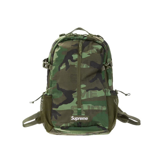 Supreme Backpack (FW21) Woodland Camo - Lucid Soles