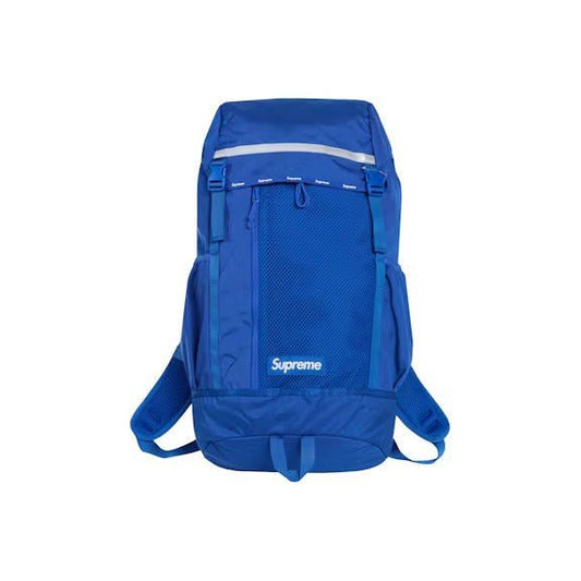 Supreme Logo Backpack (FW24) Blue - Lucid Soles