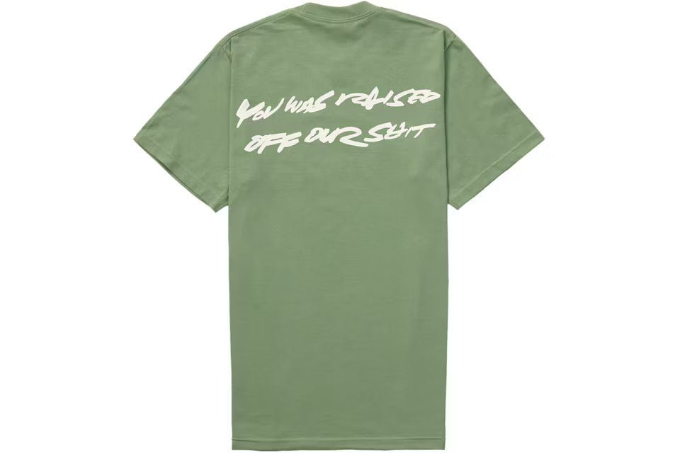 Supreme Futura Box Logo Tee Moss - Lucid Soles