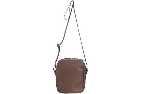 Supreme Leather Shoulder Bag Brown - Lucid Soles