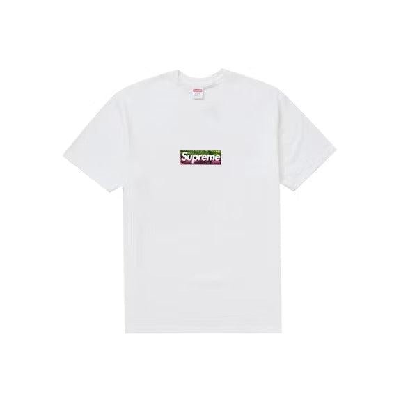 Supreme Los Angeles Fire Relief Box Logo Tee White - Lucid Soles