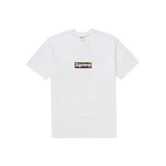 Supreme Los Angeles Fire Relief Box Logo Tee White - Lucid Soles