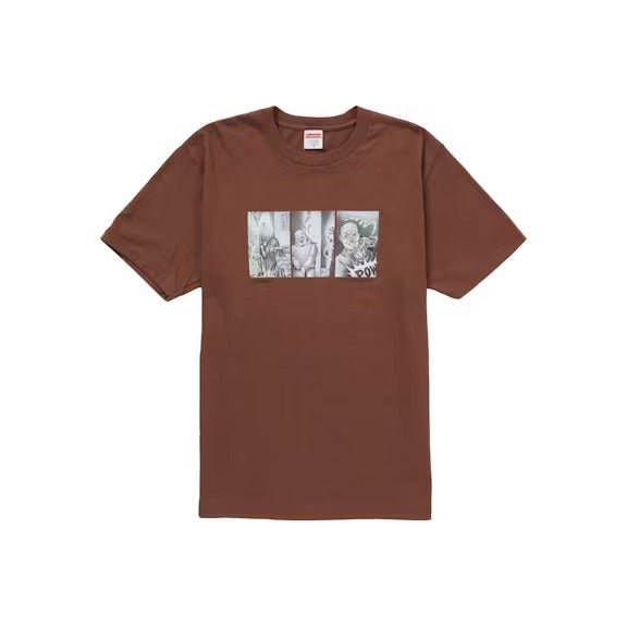 Supreme Mister Cartoon Pow Tee Brown - Lucid Soles