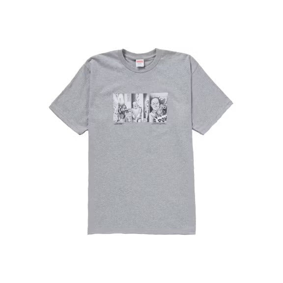 Supreme Mister Cartoon Pow Tee Heather Grey - Lucid Soles