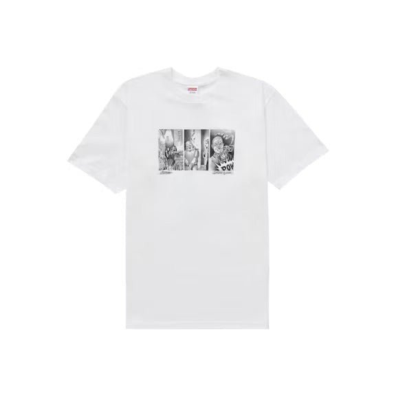 Supreme Mister Cartoon Pow Tee White - Lucid Soles