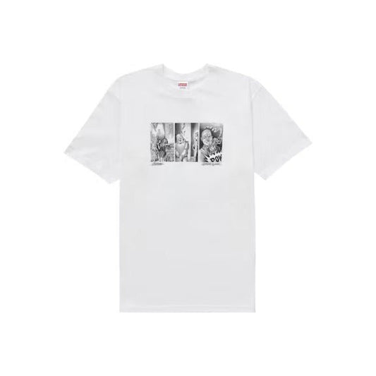 Supreme Mister Cartoon Pow Tee White - Lucid Soles