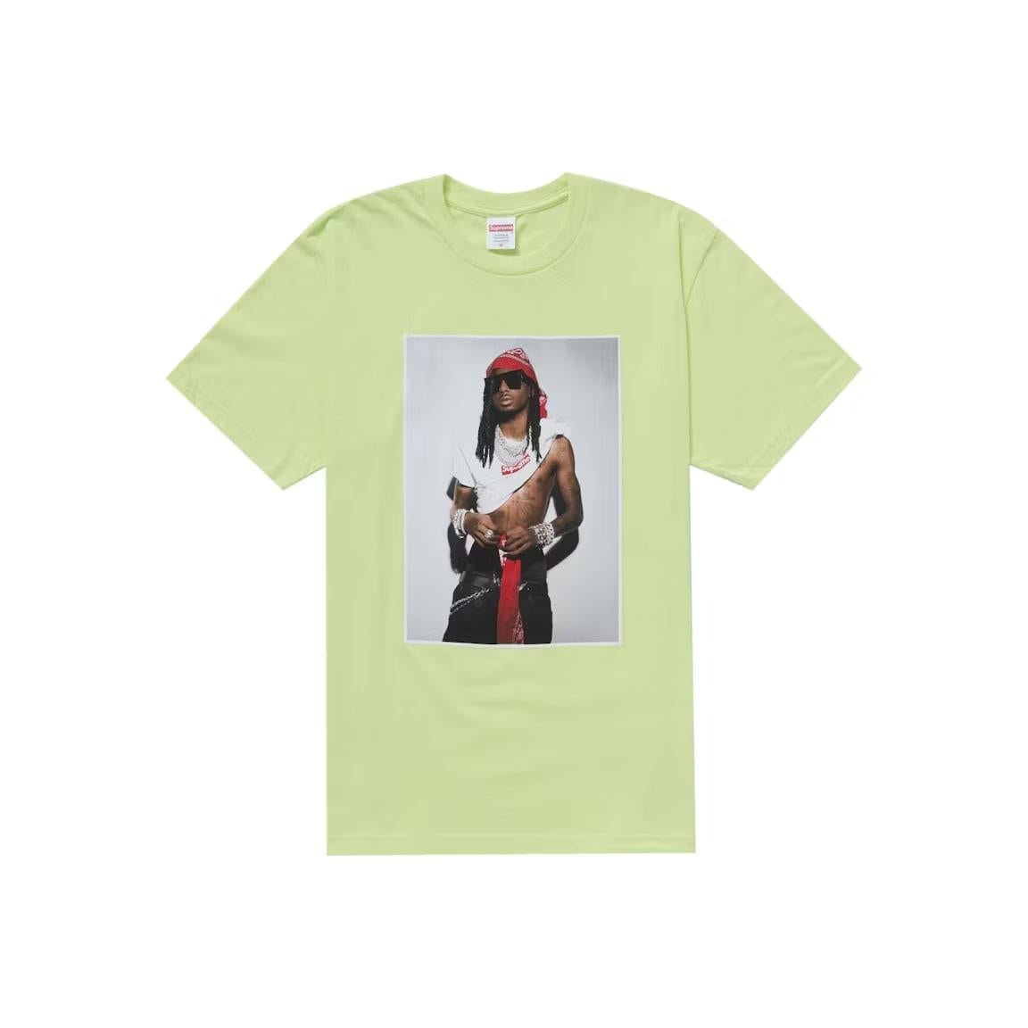 Supreme Playboi Carti Tee Pale Green - Lucid Soles