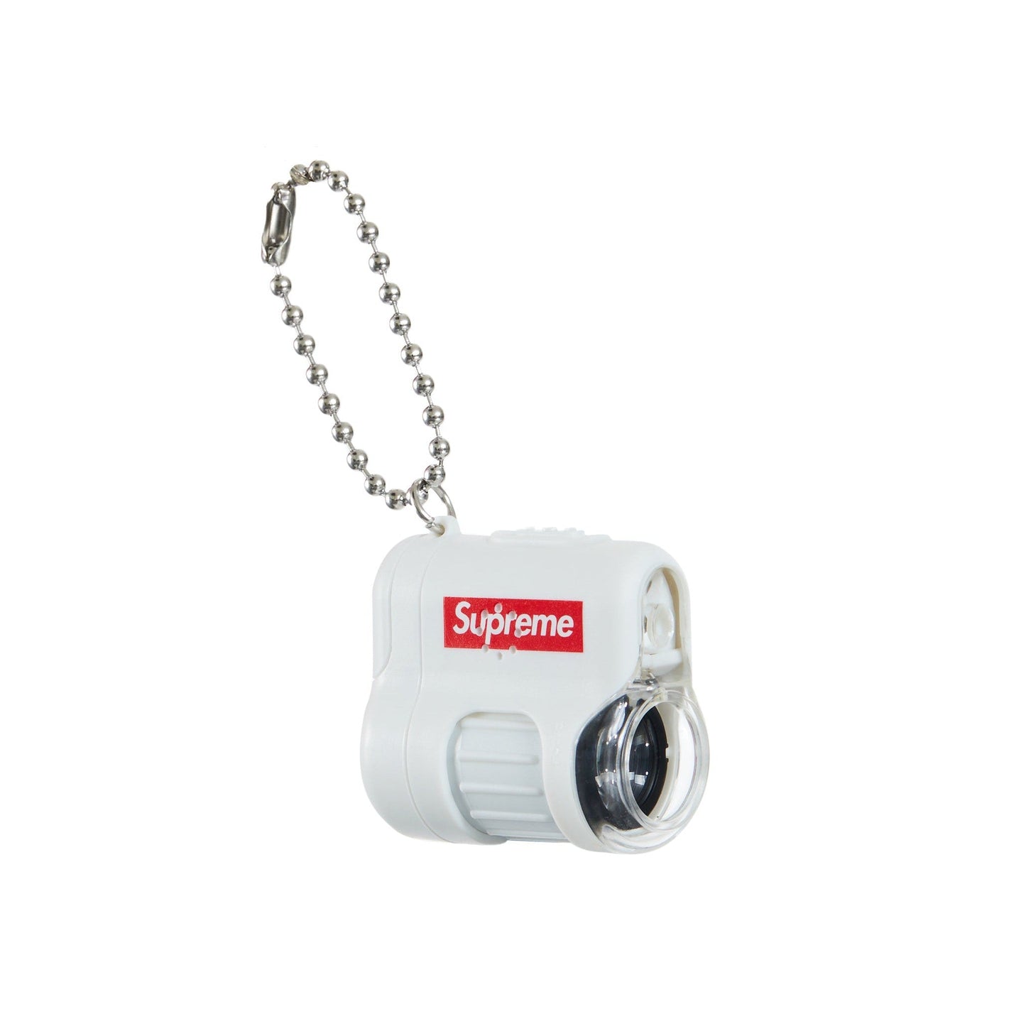 Supreme Raymay Pocket Microscope Keychain (SS23) White - Lucid Soles