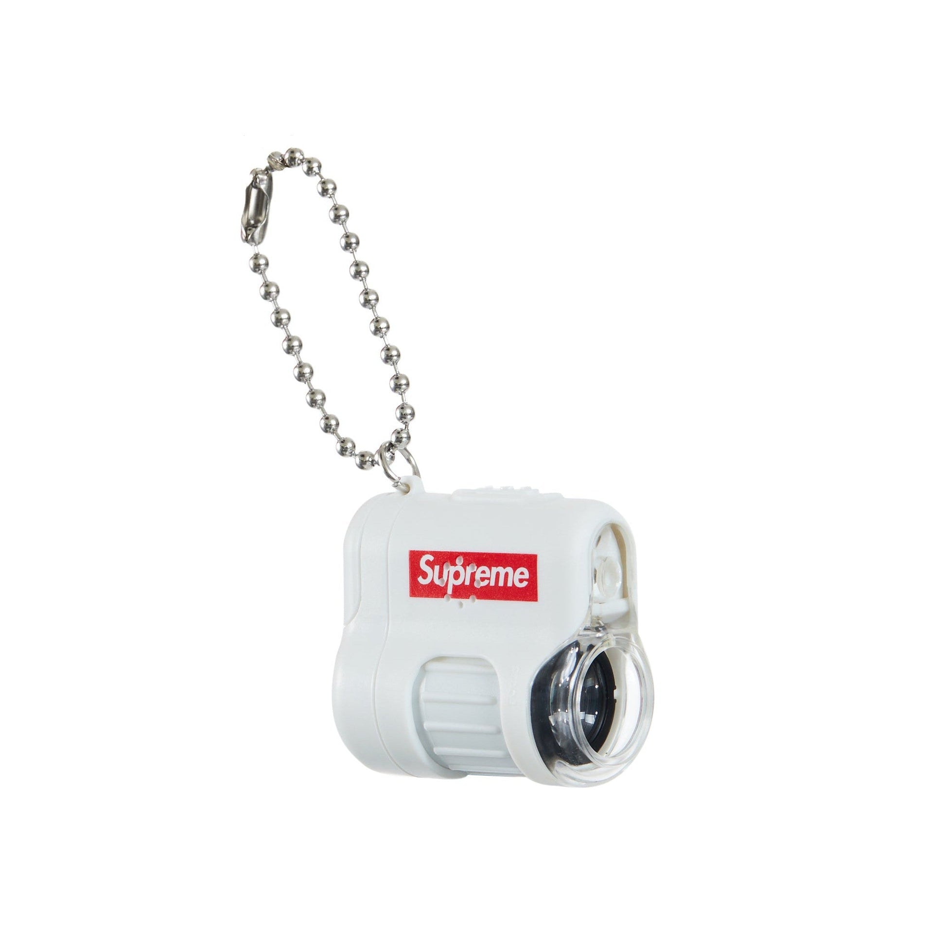 Supreme Raymay Pocket Microscope Keychain (SS23) White - Lucid Soles