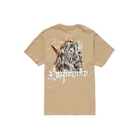 Supreme Satan Tee Khaki - Lucid Soles